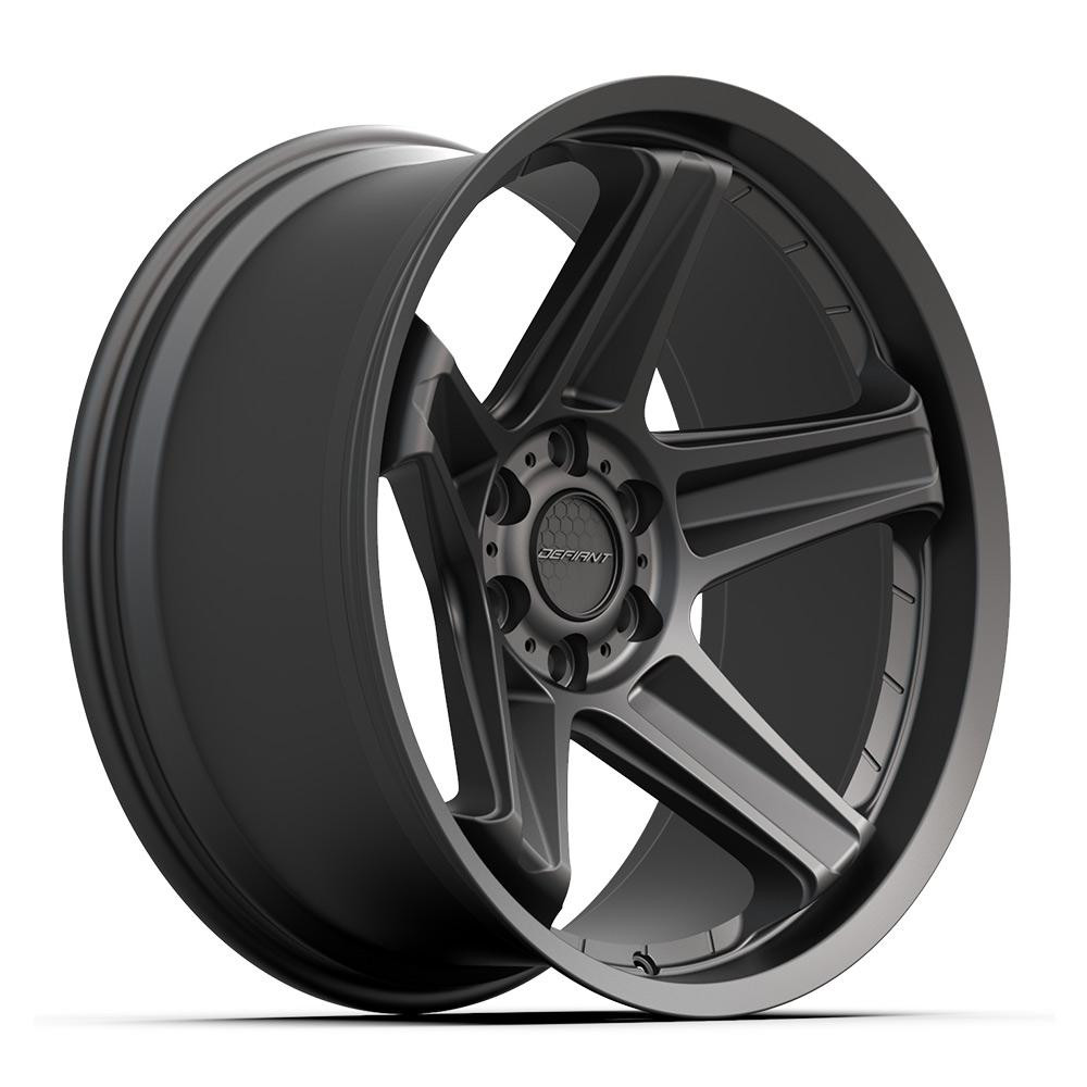 DEFIANT DF07 6x139.7 22x10-12 Black Wheels | ThreePiece.us