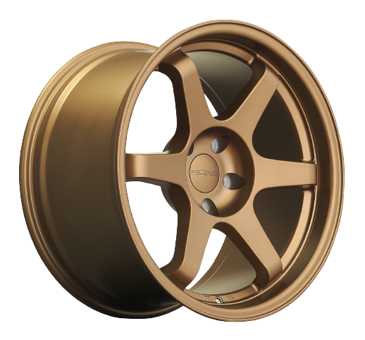 9six9 SIX-1 5x114.3 17X8 +25 Matte Bronze - Threepieceus