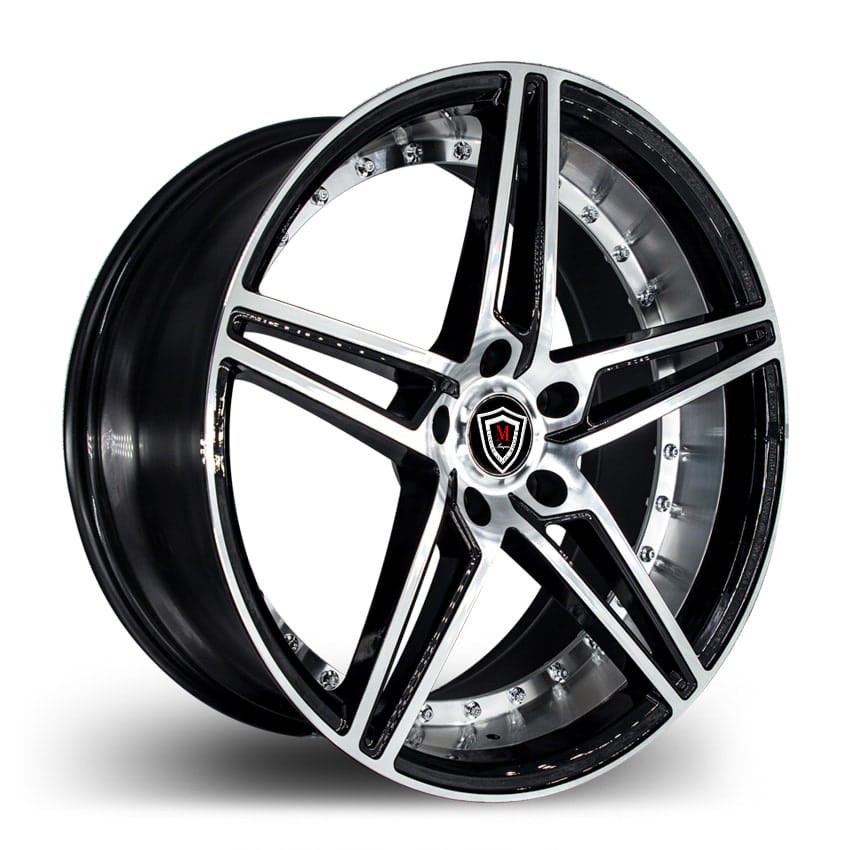 MARQUEE WHEELS M3258 5x120 20x10.5+38 BLACK | ThreePiece.us