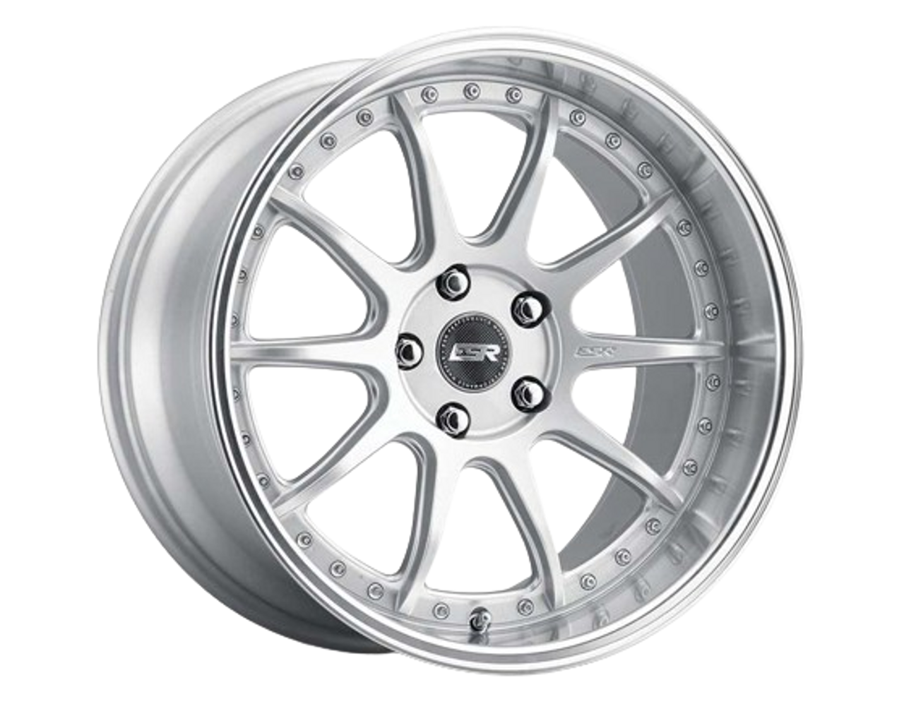 ESR Wheels CS SERIES CS12 5x114.3 19x8.5 +30 Hyper Silver - Threepieceus
