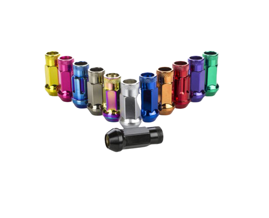 MUTEKI SR48 OPEN END 12X1.25 48MM RED Wheels | ThreePiece.us