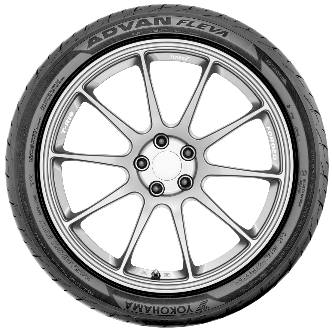 Yokohama YOK Advan Fleva 205/50R15 - Threepieceus