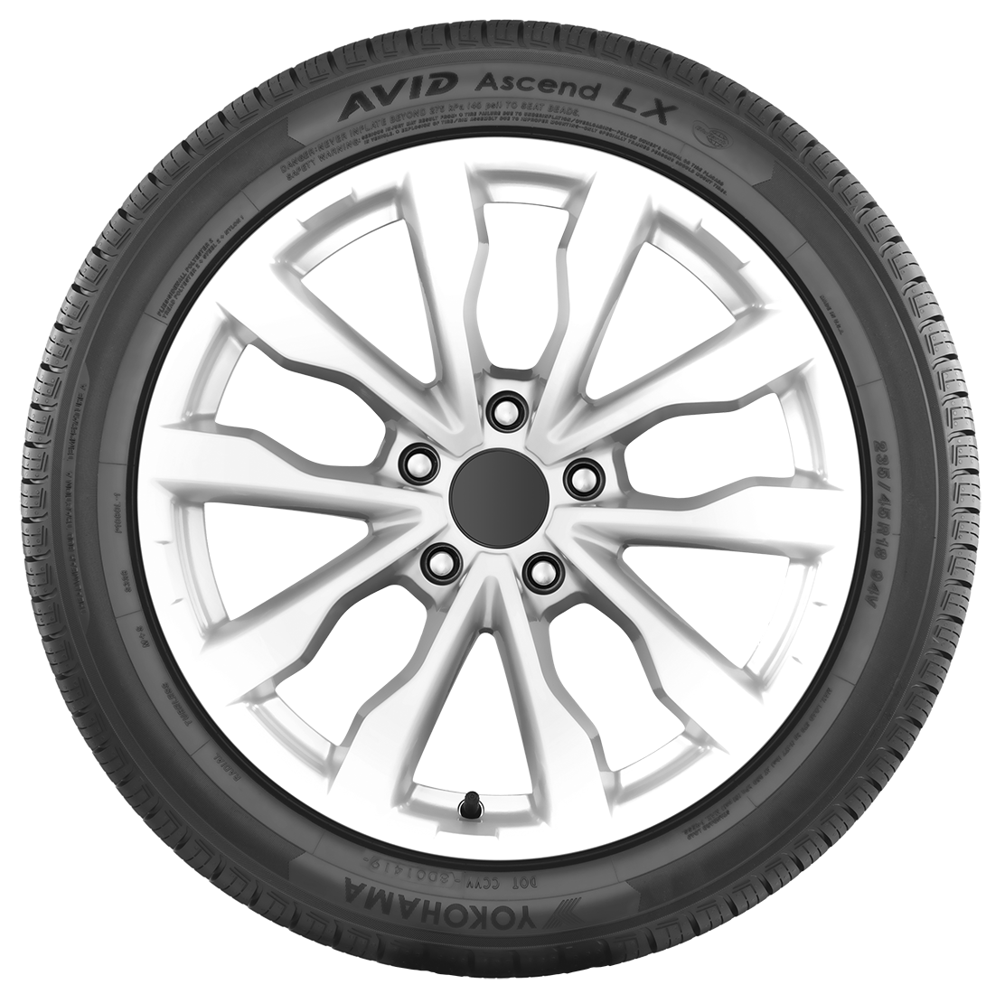 Yokohama YOK Avid Ascend LX 235/65R17/4 | ThreePiece.us