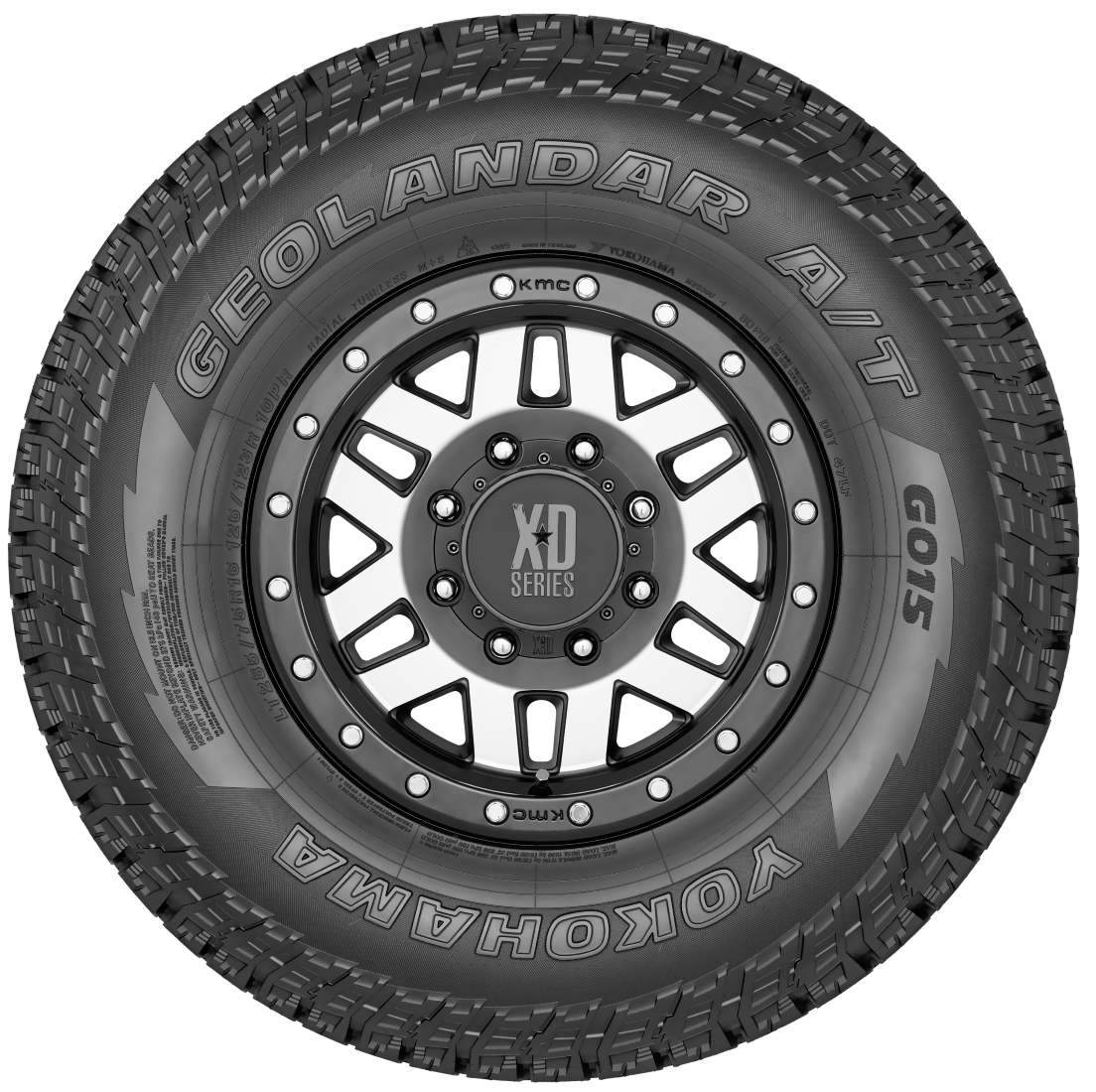 Yokohama YOK Geolandar A/T G015 225/65R17 BW | ThreePiece.us