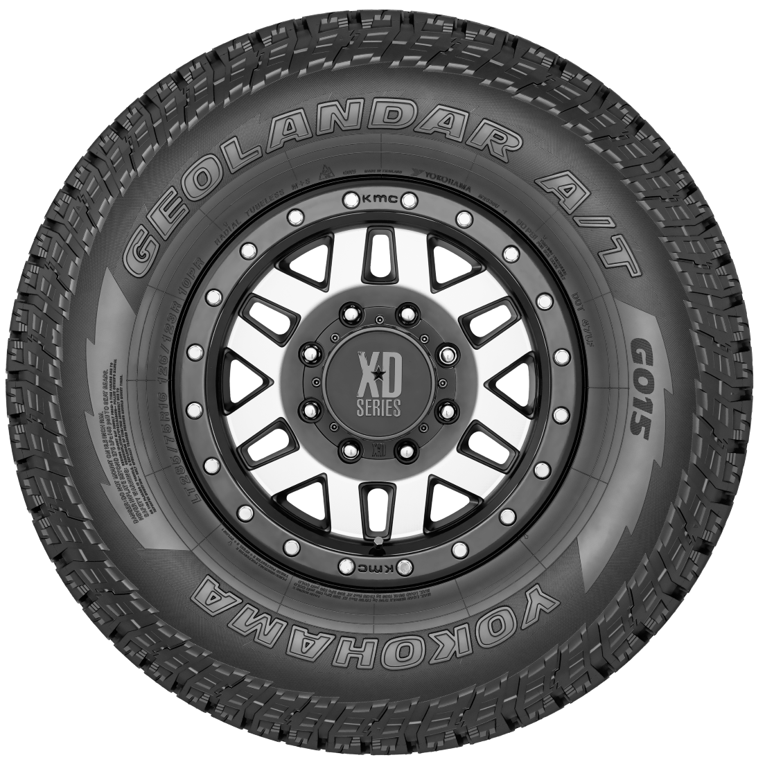 Yokohama YOK Geolandar A/T G015 225/60R17 99 | ThreePiece.us