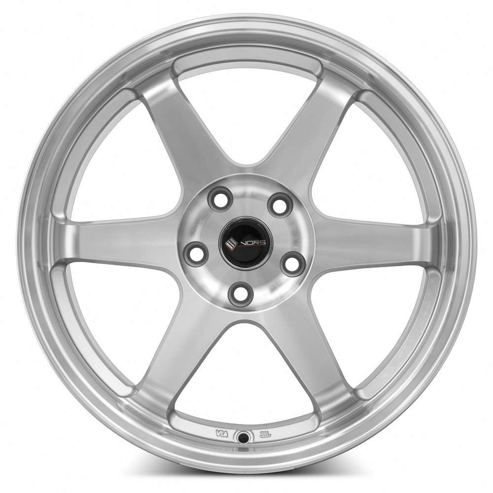 Vors TR37 5x120 17x8 +35 Silver Machine Face | ThreePiece.us