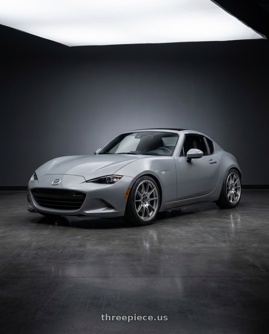 Enkei GTC02 4x100 17x7.5+35 Hyper Silver | ThreePiece.us
