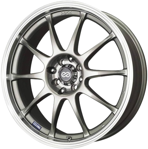 Enkei J10 5x108/115 17x7+38 Silver w/ | ThreePiece.us