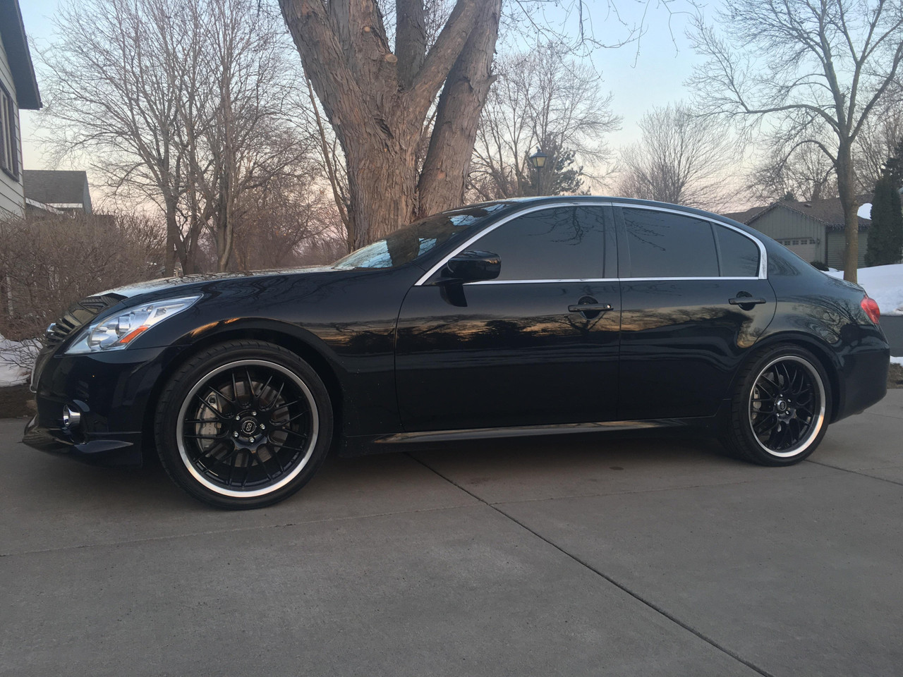 Enkei Lusso 5x100 18x7.5+42 Black w/ | ThreePiece.us
