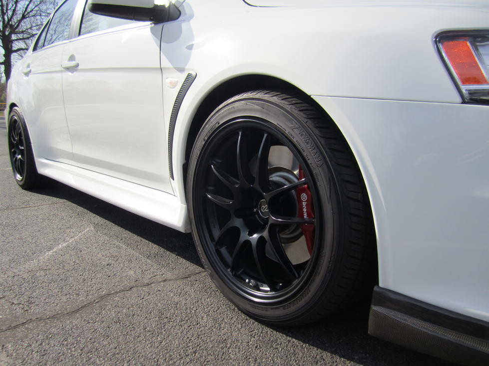 Enkei PF01 5x100 18x8.5+48 Black Wheels | ThreePiece.us