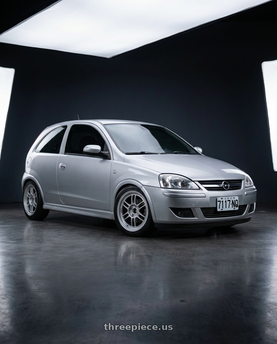 Enkei RPF1 4x100 16x8+38 Silver Wheels | ThreePiece.us