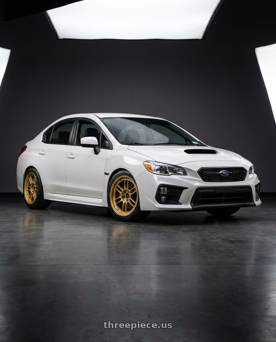 Enkei RPF1 5x114.3 17x9+45 Gold Wheels | ThreePiece.us