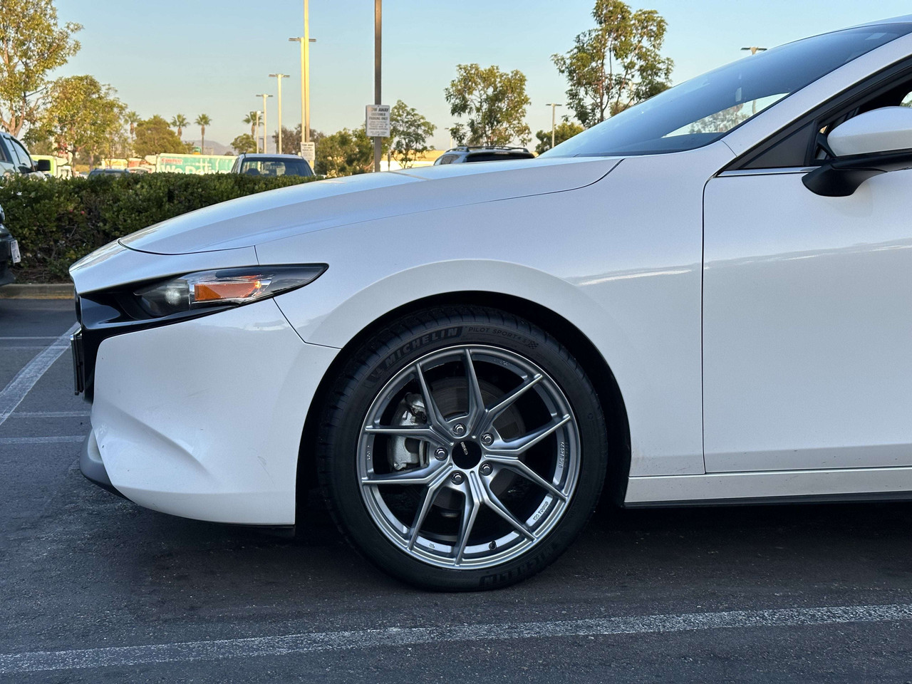 Enkei TSR-X 5x100 18x8+45 Gloss Black Wheels | ThreePiece.us