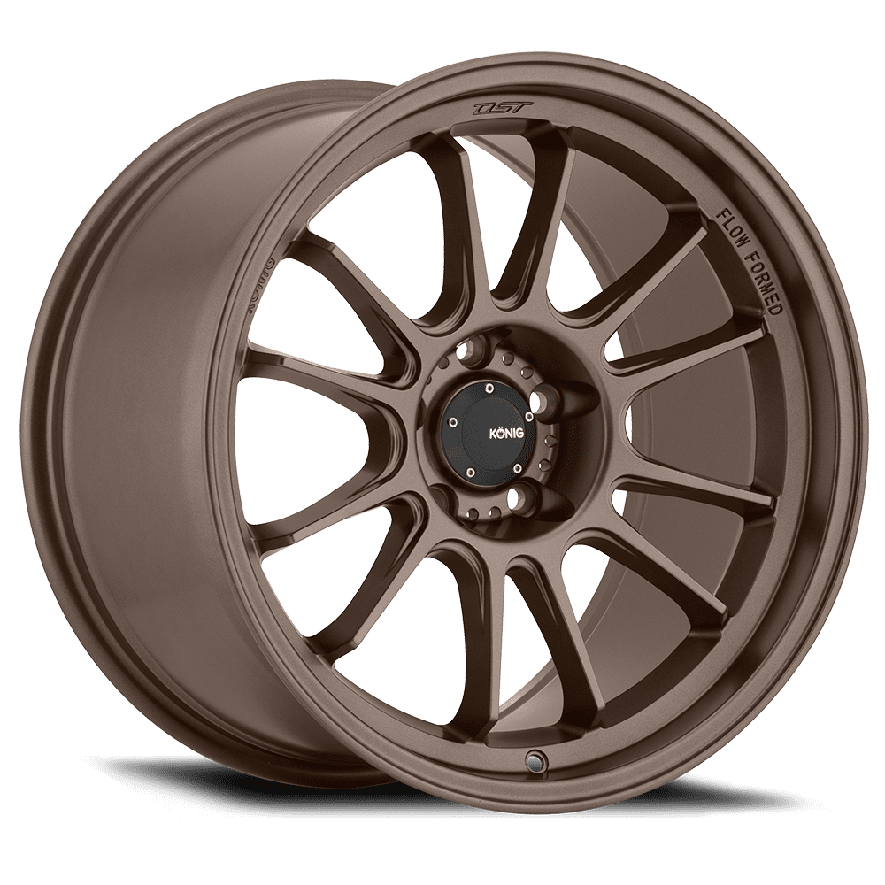 Konig Hypergram 5x112 18x8.5+43 Race Bronze | ThreePiece.us