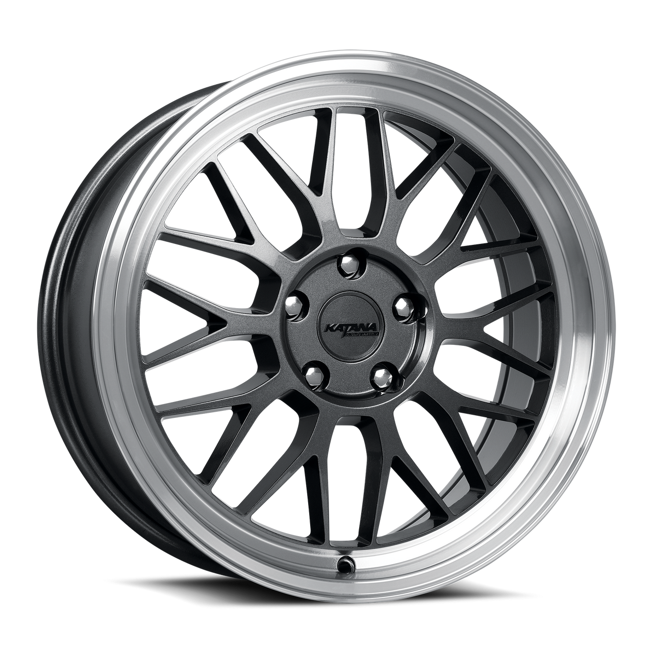 KATANA RACING KR06 5x100 18x8 +40 Glossy Gun | ThreePiece.us