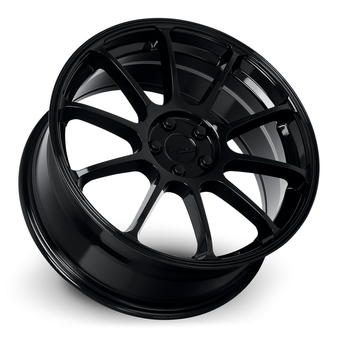 KATANA RACING KR07 5x100 18x8 +40 Glossy Black - Threepieceus