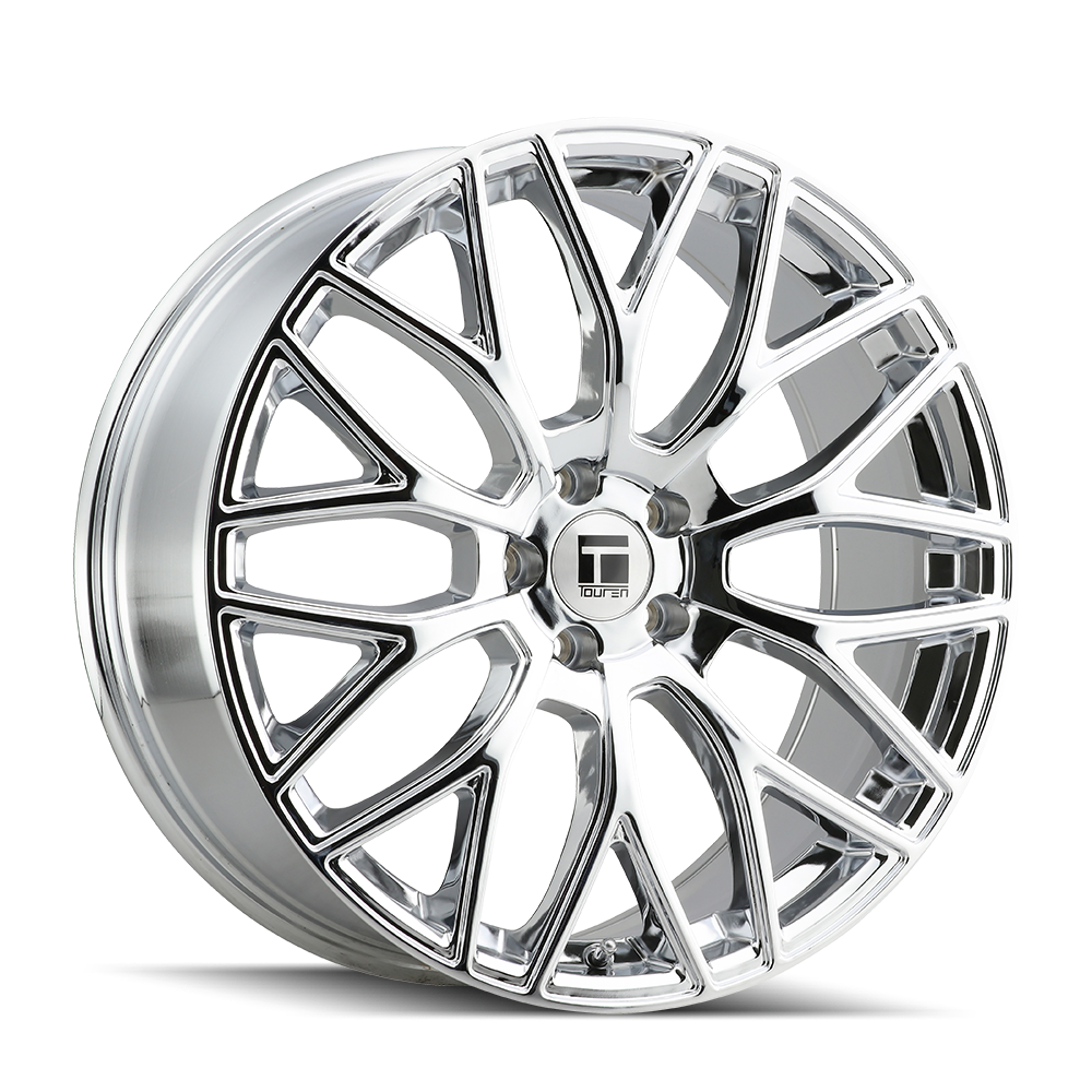 TOUREN TR76 3276 5x120 18x8 +35 CHROME - Threepieceus