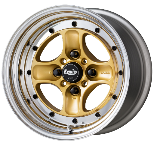 Work Equip 40 4x114.3 15X7.5 +3 a disk Sprint Gold - Threepieceus