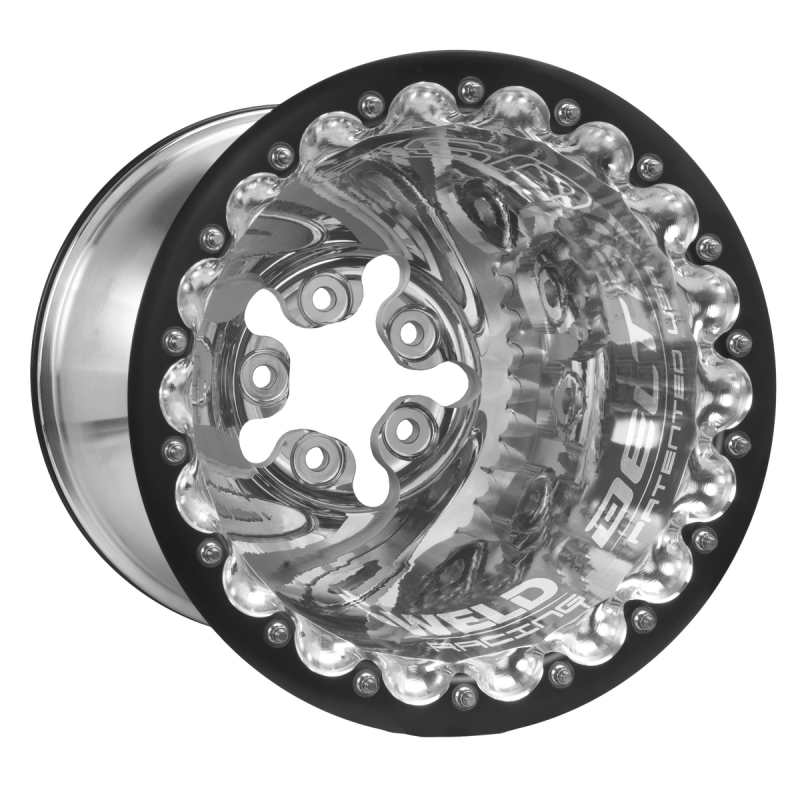 Weld Delta-1 TA 5x139.7 16x16 Polished - Black Double | ThreePiece.us