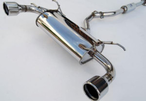 Invidia Subaru BRZ / Scion FRS Q300 w/ Rolled SS Tips Cat- Back Exhaust - HS12SSTG3S Photo - Primary