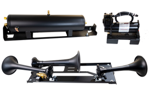 Kleinn 23-24 Ford F-250/ F-350/ F-450 Onboard Air System w/ Model 730 Horns - FSD23-734 Photo - Primary