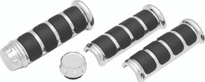 Kuryakyn ISO Grips For Heated Grips Chrome - 6780 Photo - Primary