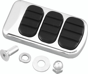 Kuryakyn ISO Standard Brake Pedal Pad Chrome - 8027 Photo - Primary