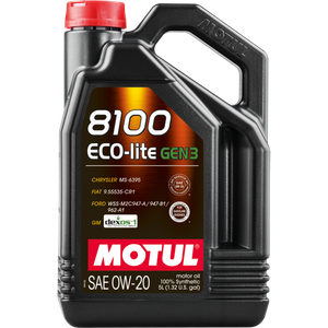 Motul 5L 8100 Eco-Lite Gen3 0W20 - 111364 Photo - Primary