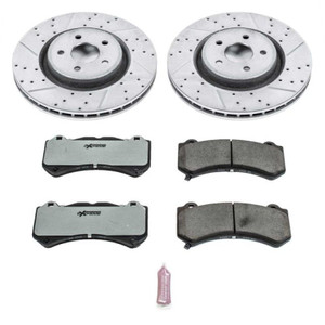Power Stop 12-20 Jeep Grand Cherokee Front Z26 Street Brake Kit - K5957-26 Photo - Primary