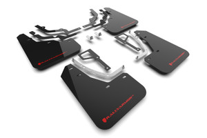 Rally Armor 2025 Hyundai Ioniq 5 N Black Mud Flap w/ Red Logo - MF117-UR-BLK-RD User 1