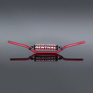 Renthal CR High/ Ricky Johnson 7/8 in. Handlebar - Red - 722-01-RD-01-185 Photo - Primary