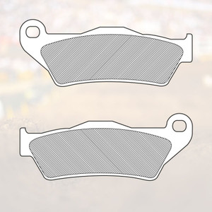 Renthal 07-23 Ducati/95-24 Husqvarna/96-24 KTM/2018 Triumph/08-23 Yamaha Frt/ Rear Works Brake Pads - BP-107 Photo - Primary