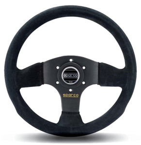 Sparco Strwhl 300 Suede Black - 015P300SN Photo - Primary