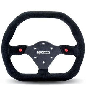 Sparco Strwhl 310X260 Suede Black - 015P310F2SN Photo - Primary