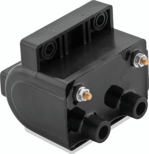 Twin Power 65-79 Big Twin and XL Ignition Coil Black Replaces H-D 31609-65A 5 Ohm - 210529 Photo - Primary