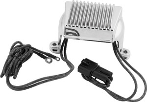 Twin Power 97-01 FLH FLT Voltage Regulator Chrome Replaces H-D 74505-97 - 498293 Photo - Primary