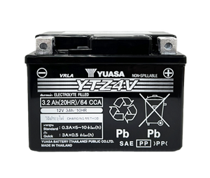 Yuasa YTZ4V Maintenance Free AGM 12 Volt Battery - YUAM724ZV User 1