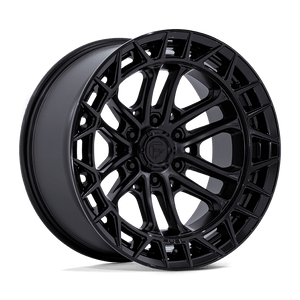 Fuel 1PC FC874 CELSIUS 6X135 20x9 +1 MATTE BLACK W/ GLOSS BLACK LIP