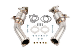 AMS Performance VR30DDTT Street Lower Downpipes w/GESI Catalytic Converter - AMS.53.05.0001-2 User 1