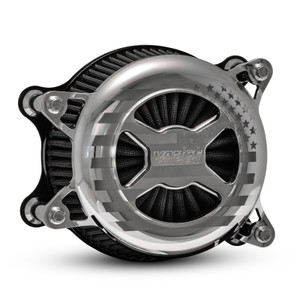 Vance and Hines 23-24 Touring Models V02 American Air Intake - Chrome - 72046FG Photo - Primary