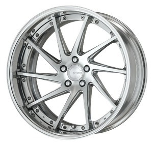 Work Gnosis Cvs 5x120 22x9+0 R Disk Composite Buffed And Brushed