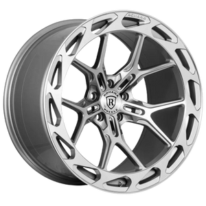 Rohana RFX19 5x114.3 20x10 +22 Machine Silver