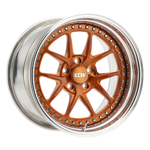 CCW CZ05 4x108 18x12 +58 Polished