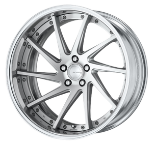 Work Gnosis Cvs 5x115 20x9.5+38 A Disk Matte Silver
