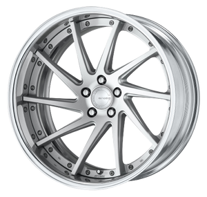 Work Gnosis Cvs 5x120.65 19x8.5+38 W Disk Matte Silver