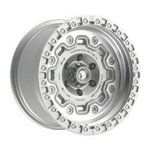 Fittipaldi Offroad FT100MS 6x139.7 17x9 -12 Machined Silver