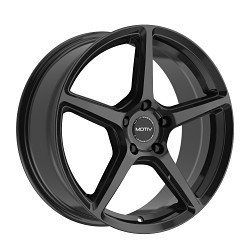 Motiv 433B Blade 5X100 17x7.5 +40 Gloss Black