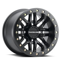 Raceline A91B Ryno 4X137 15x10 0 Satin Black