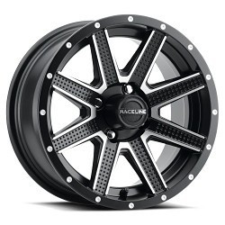 Raceline G92M Hostage 4X101.6 12x7 -47 Satin Black