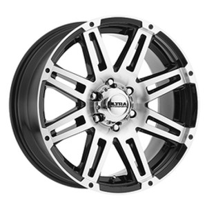 Ultra 226U Machine 6x139.7 16x8 +10 Gloss Black w/Machined Face Ultra 226U Machine 6x139.7 16x8 +10 Gloss Black w/Machined Face